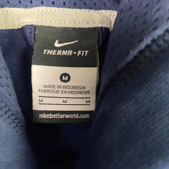 North Carolina Tar Heels Hoodie Hooded Sweatshirt Nike Therma Fit Men's Medium - Picture 6 of 10